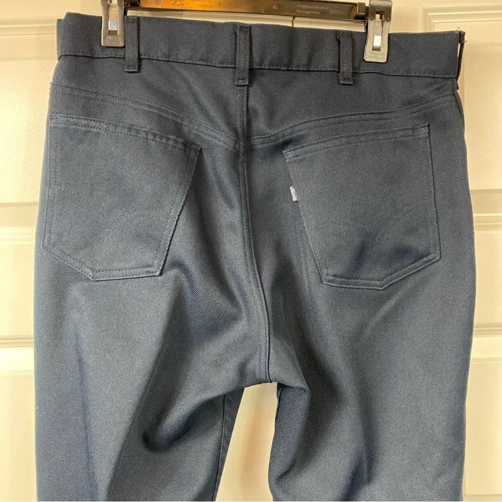 Levis With A Skosh More Room Work pants Blue Tab 1980 Vintage 36x32 - Picture 3 of 10